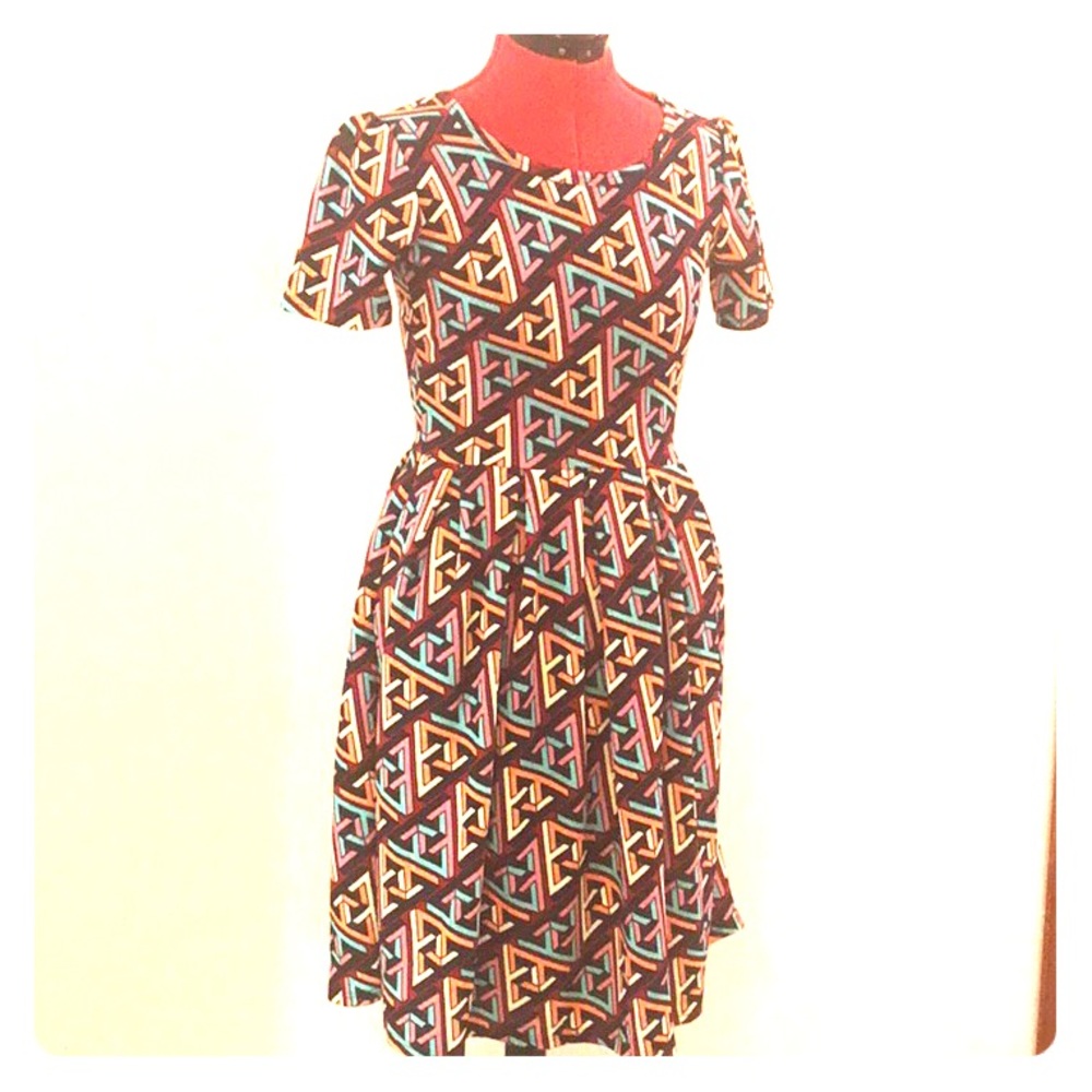 Lularoe Amelia dress, size Xs.